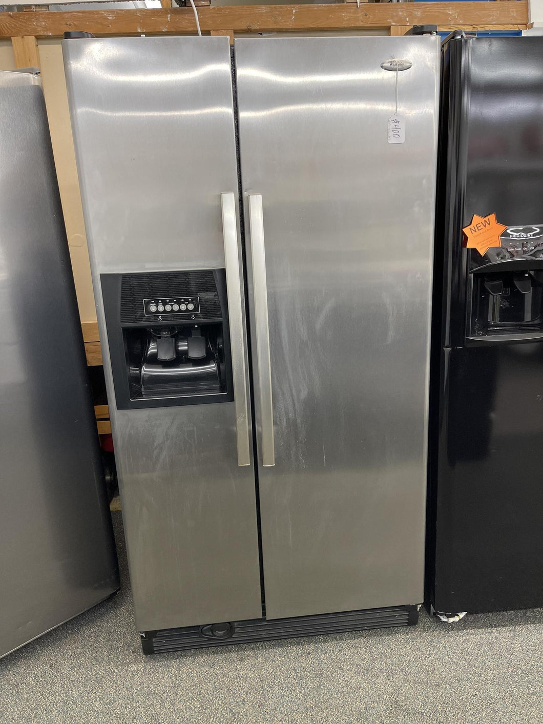 Whirlpool Stainless Side by Side Refrigerator - 7169