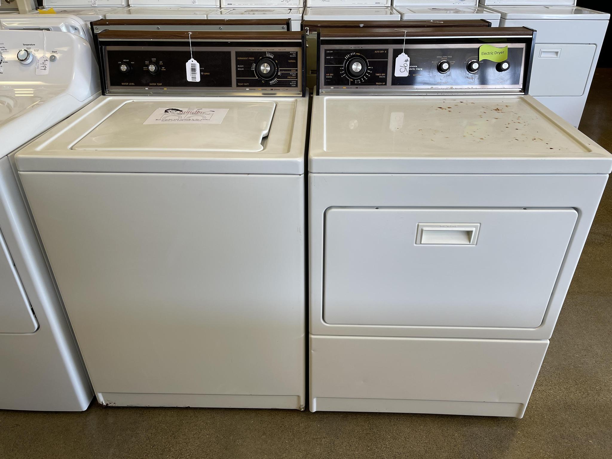 Kenmore Washer Washing Machine and Electric Dryer Set - appliances - by  owner - sale - craigslist