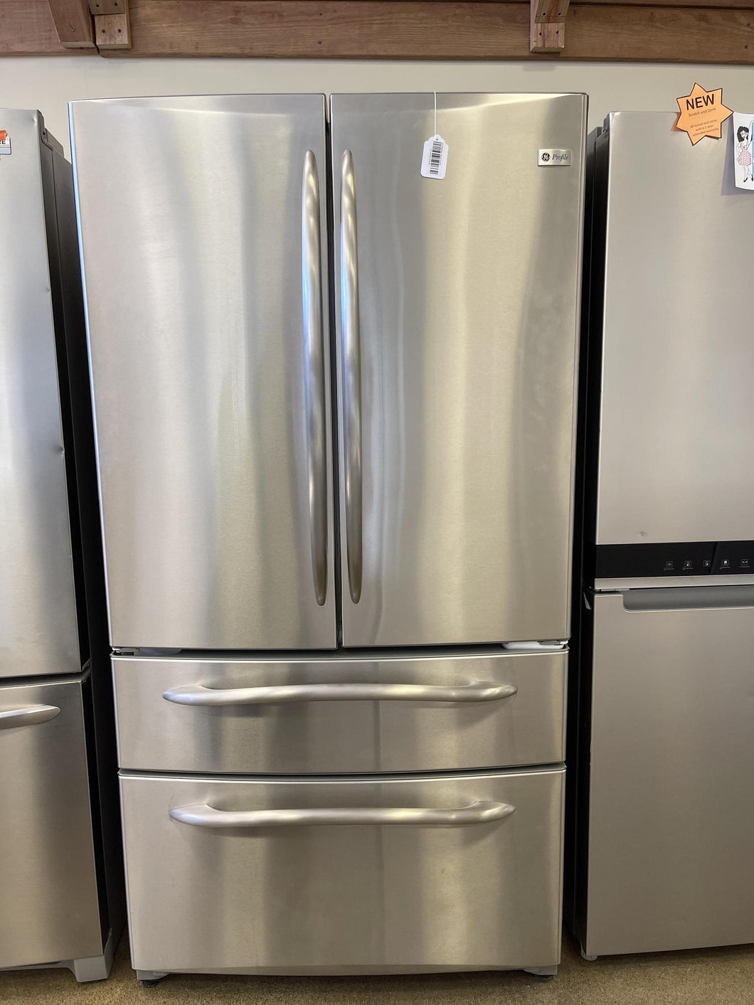 GE Stainless French 4 Door Refrigerator - 2662