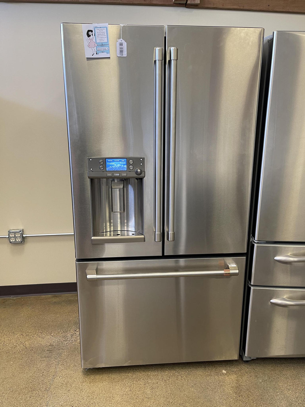 GE Stainless French Door Refrigerator - 8590