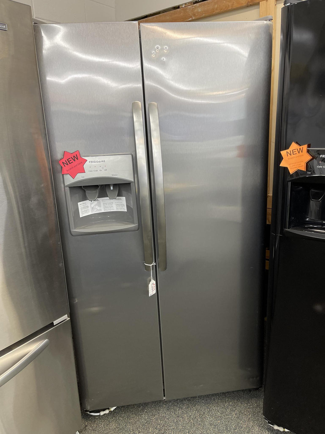 Frigidaire Stainless Side by Side Refrigerator - 0396