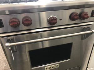 Wolf Stainless Gas Stove - 8663