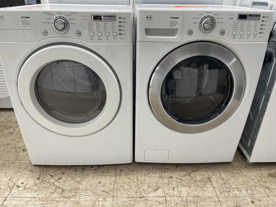 LG Front Load Washer and Gas Dryer Set - 9553-9388