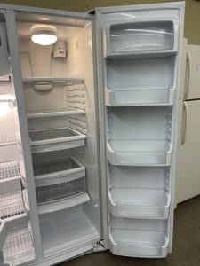 GE White Side by Side Refrigerator - 5873