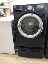 Load image into Gallery viewer, LG Blue Washer and Gas Dryer Set - 1233-1234
