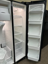 Load image into Gallery viewer, Frigidaire Black Side by Side Refrigerator - 1726
