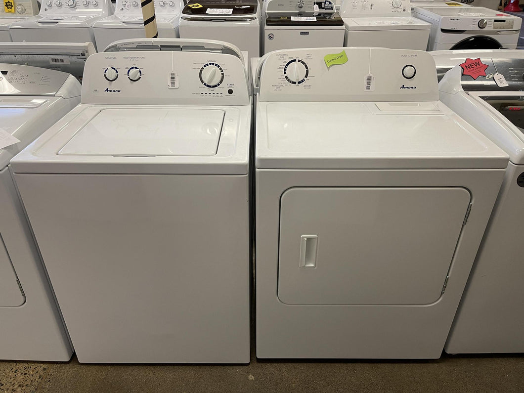 Amana Washer and Electric Dryer Set 4947 - 8459