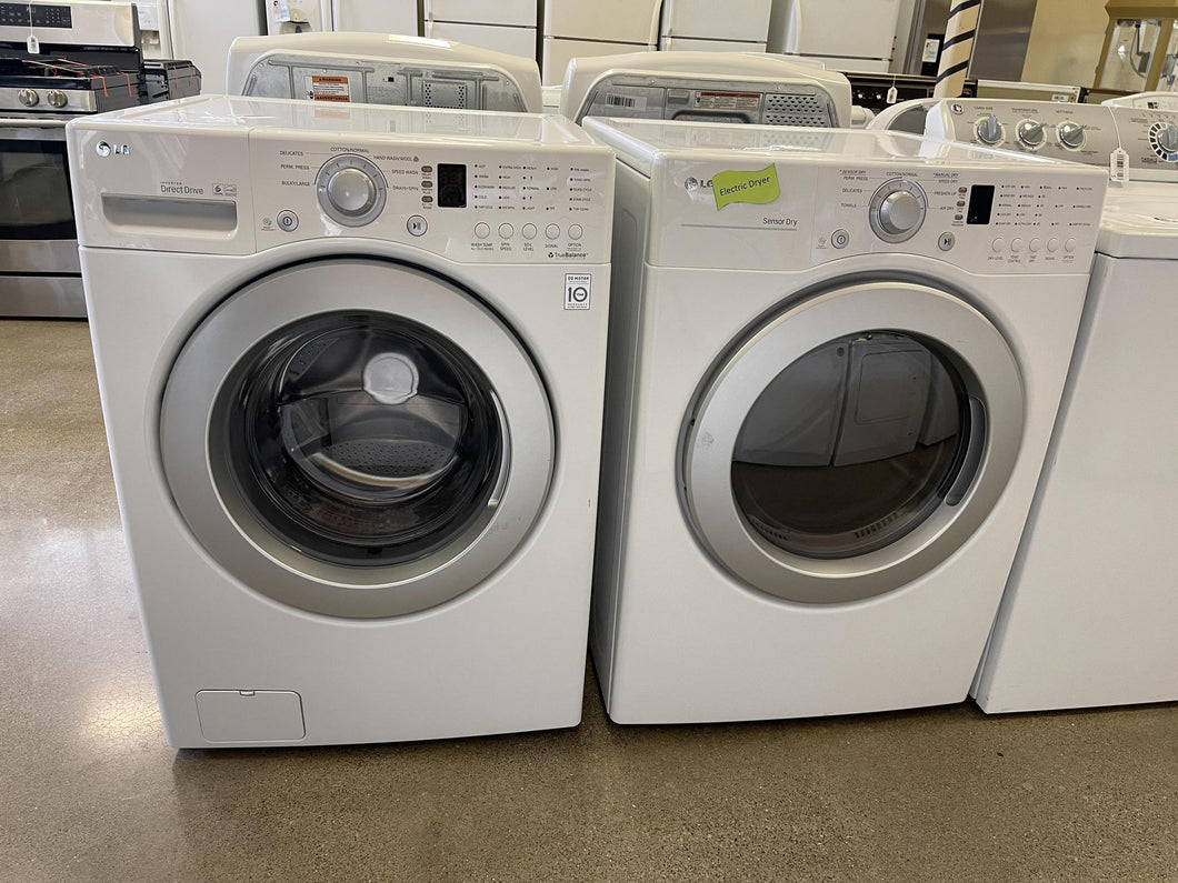 LG Front Load Washer and Electric Dryer Set - 0195 - 3479