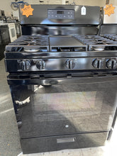 Load image into Gallery viewer, GE Black Gas Stove - 5021
