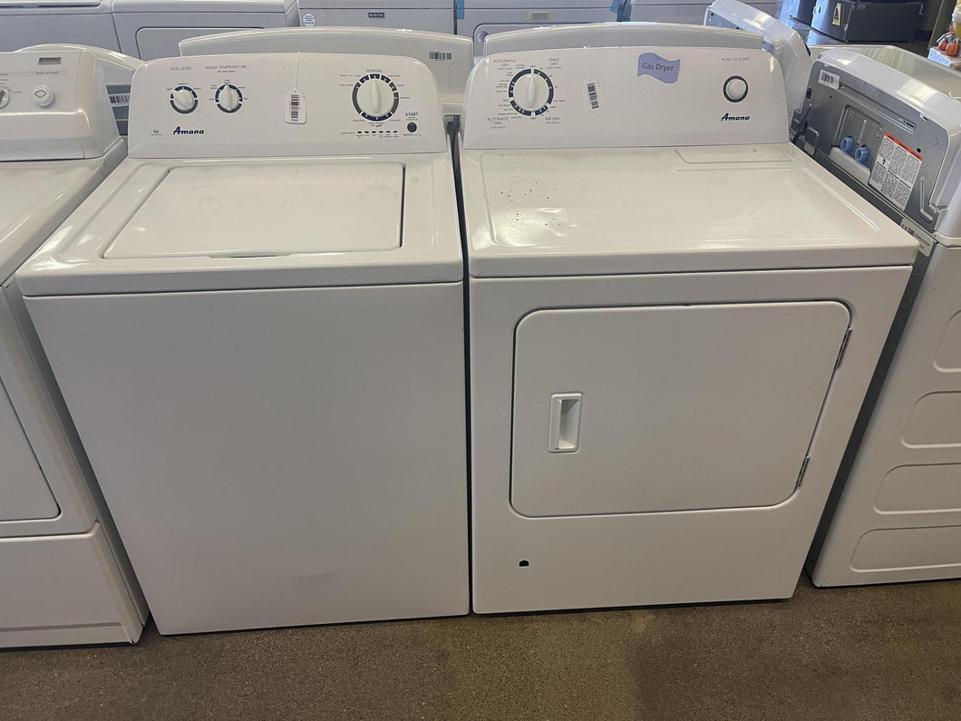 Amana Washer and Gas Dryer Set - 4947 - 3425