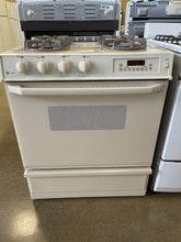 Load image into Gallery viewer, GE Bisque Slide-in Gas Stove - 3352
