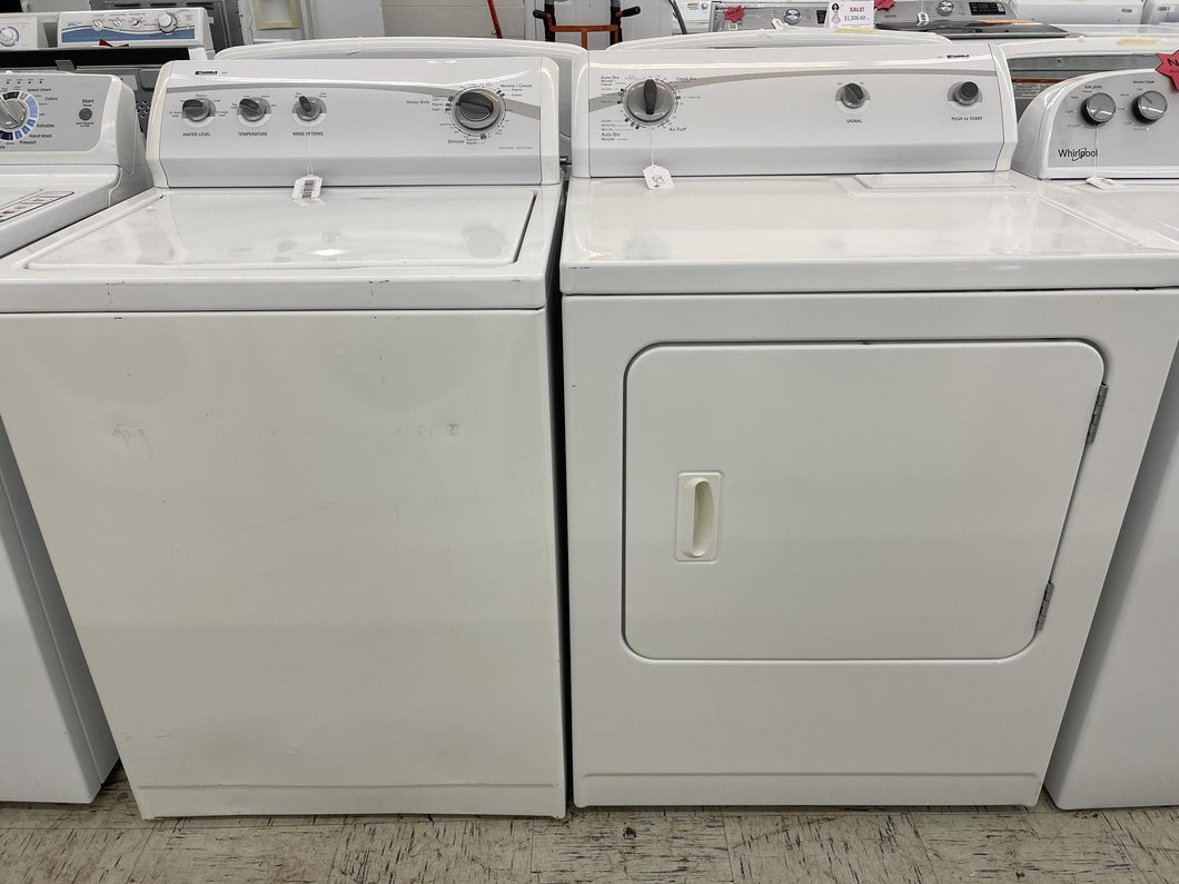 Kenmore Washer and Electric Dryer Set - 5829-5778