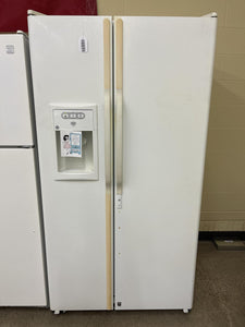 GE White Side by Side Refrigerator - 2434