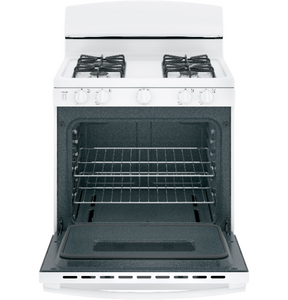 Brand New GE 30" FREE-STANDING FRONT CONTROL GAS RANGE - JGBS10DEMWW