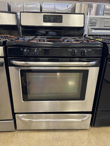 Frigidaire Stainless Gas Stove - 0186