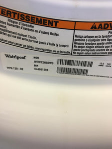 Whirlpool Washer and Gas Dryer - 4474-0315