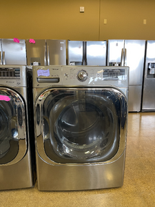 LG Gray Front Load Washer and Gas Dryer Set - 1037-1038