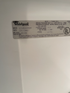 Whirlpool Refrigerator - 2885