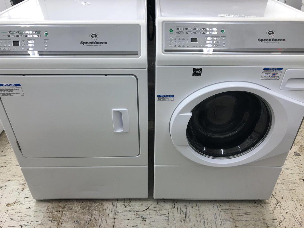 Speed Queen Washer and Gas Dryer Set