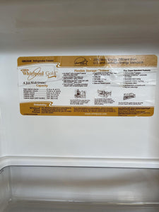 Whirlpool Freezer on the Bottom Refrigerator - 3483