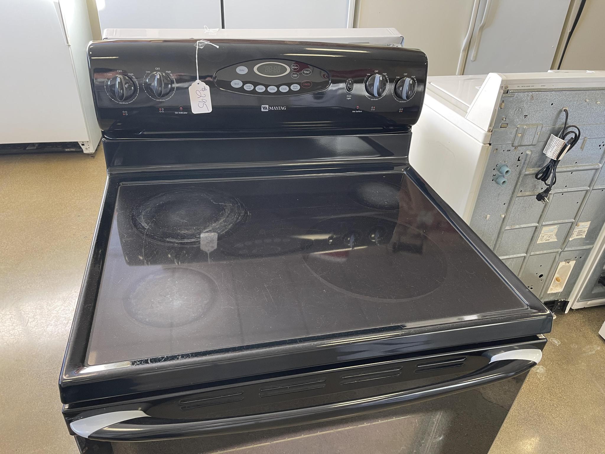 black maytag oven