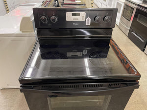 Whirlpool Black Electric Stove - 6010