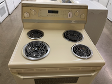 Load image into Gallery viewer, KitchenAid Bisque Electric Coil Stove - 1266
