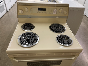 KitchenAid Bisque Electric Coil Stove - 1266