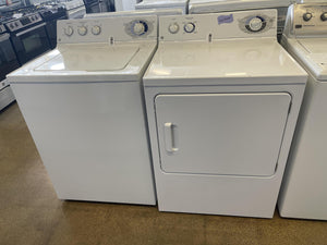 GE Washer and Gas Dryer Set - 1908 - 7416