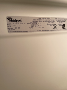 Whirlpool Black Refrigerator - 2229