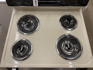 Kenmore Bisque & Black Electric Coil Stove - 1333