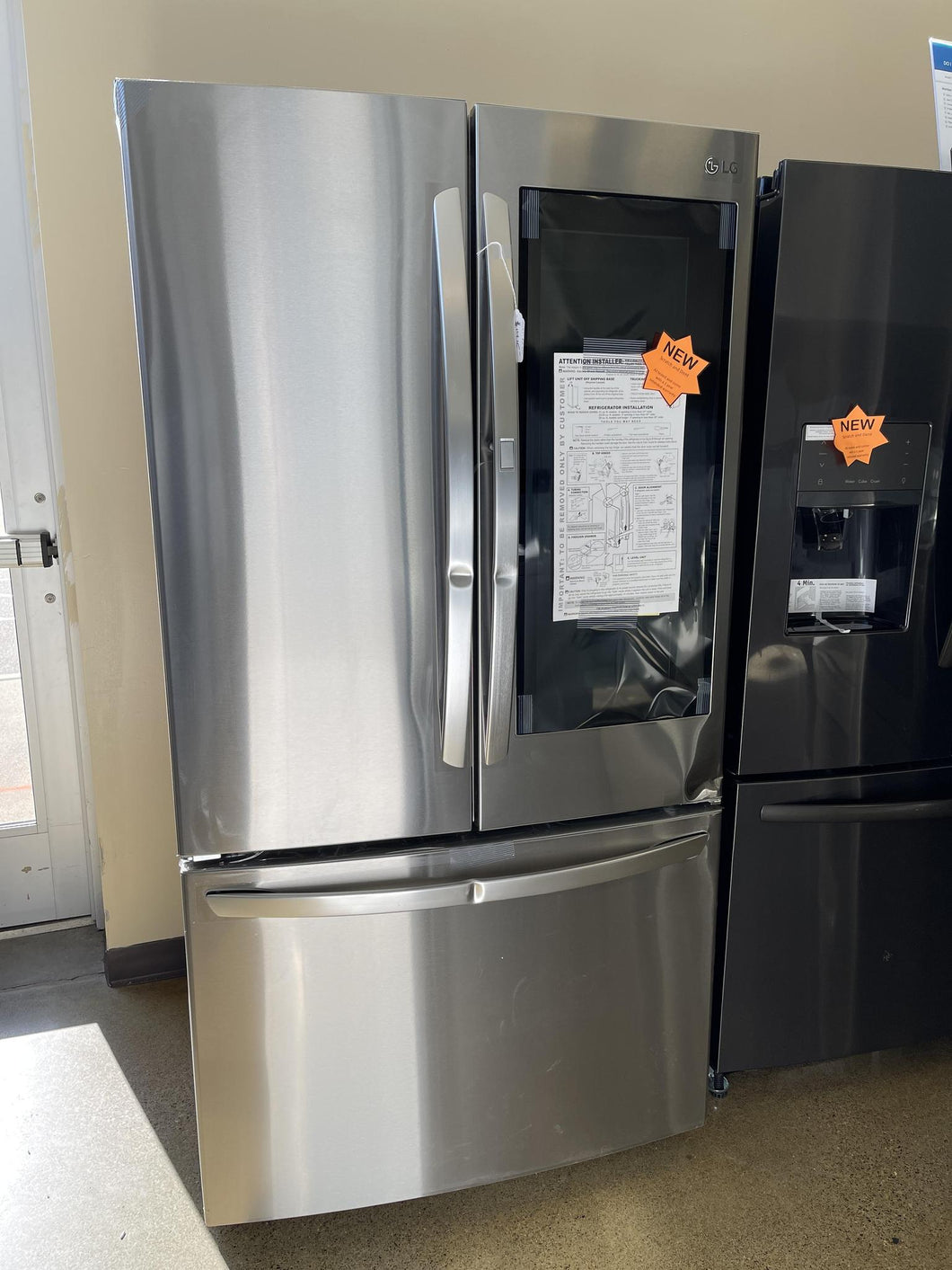 LG Stainless French Door Refrigerator - 9876