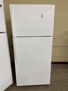 Whirlpool White Refrigerator - 6417