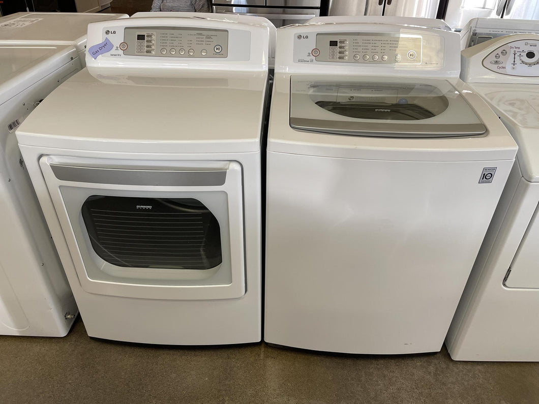 LG Washer and Gas Dryer Set - 6890 - 5674