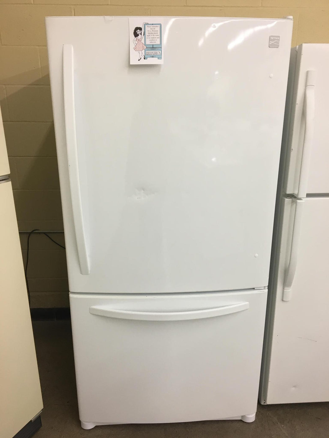 Kenmore White Refrigerator - 0032