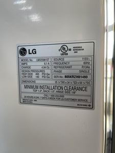 LG Stainless 4 Door Refrigerator - 1786