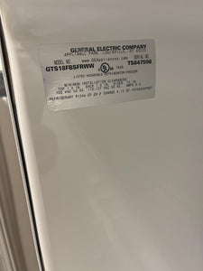 GE White Refrigerator - 2312