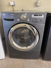 Load image into Gallery viewer, LG Gray Front Load Washer and Electric Dryer Set - 3901-0657
