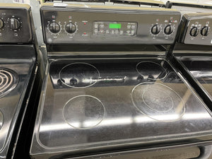 GE Electric Black Stove - 9696