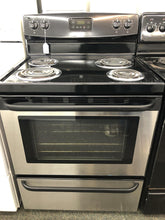 Load image into Gallery viewer, Kenmore Electric Stainless Coil Stove - 2993
