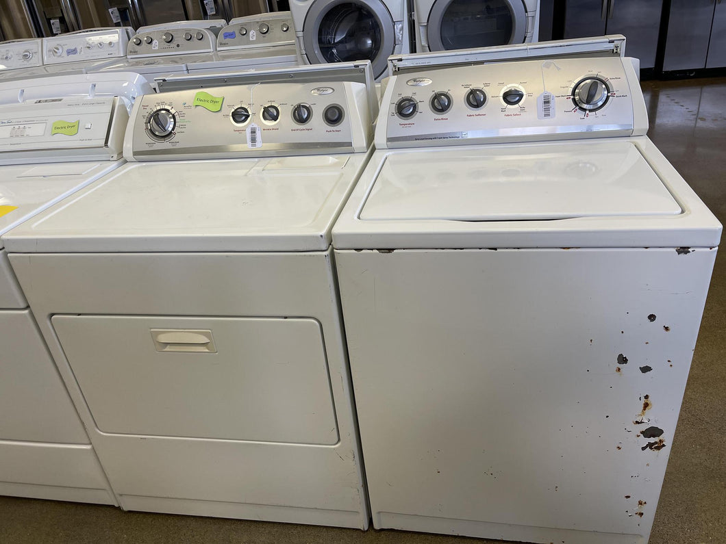 Whirlpool Washer and Electric Dryer Set - 1760 - 2438