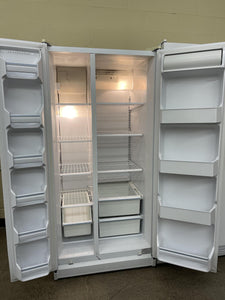 GE White Side by Side Refrigerator - 3901