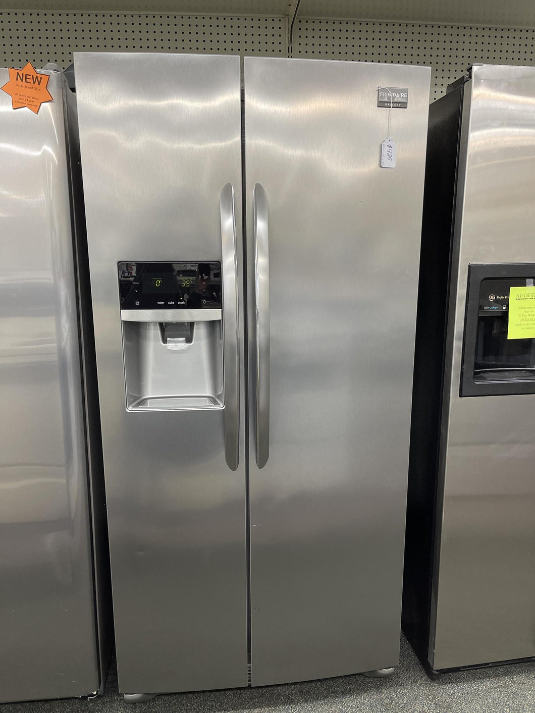 Frigidaire Stainless Side by Side Refrigerator - 6604