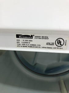 Kenmore Washer and Electric Dryer - 1627-1628