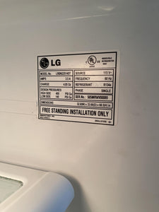 LG Stainless Bottom Freezer Refrigerator - 9930