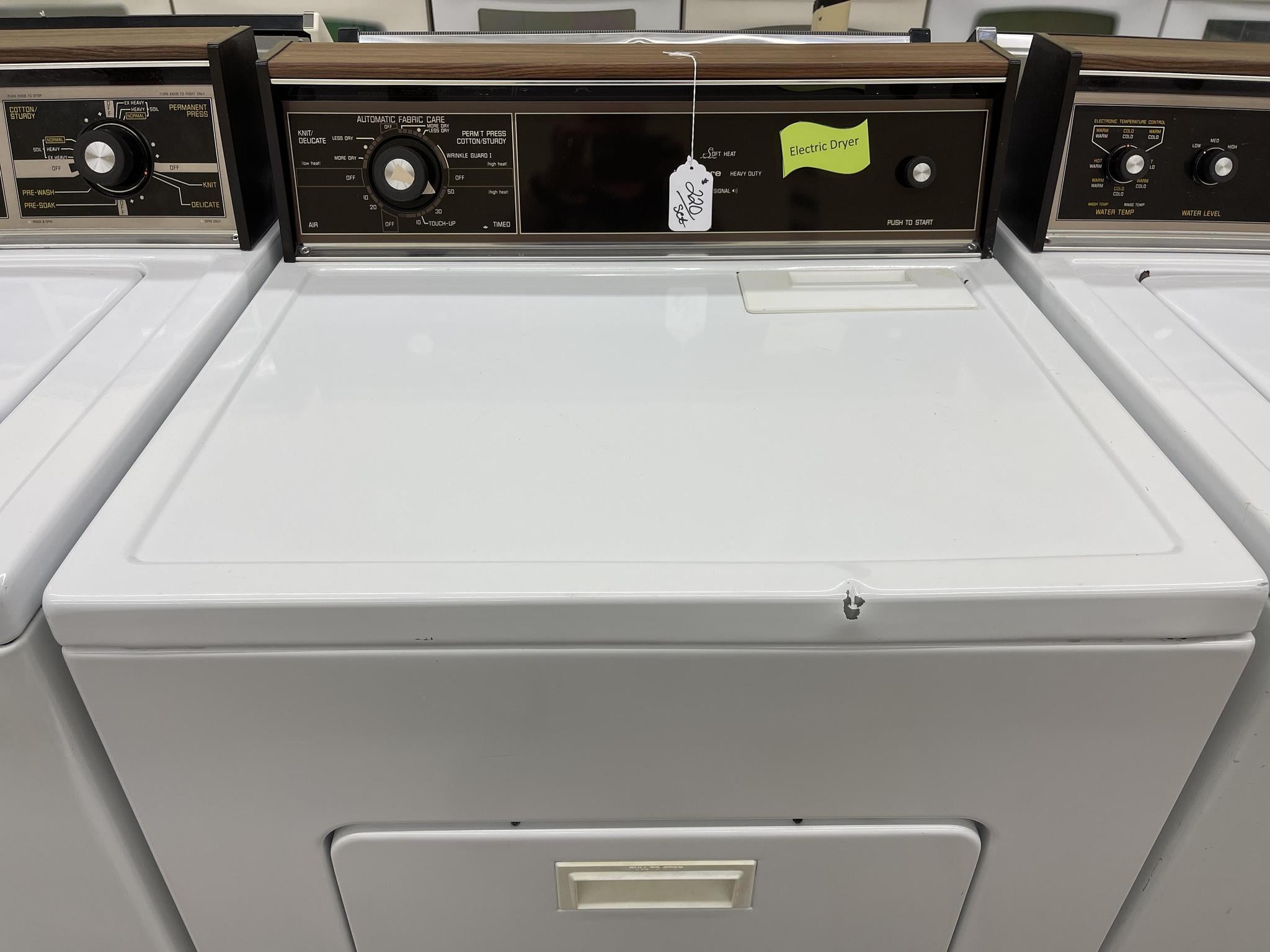 Kenmore washer and dryer from 1970s (museum