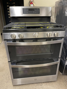 GE Stainless Double Gas Oven - 4201