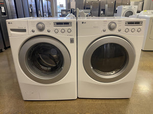 LG Front Load Washer and Gas Dryer Set - 8230 - 5010