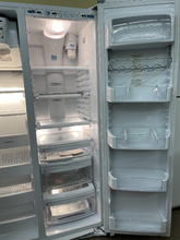 Load image into Gallery viewer, GE White Side by Side Refrigerator - 1236
