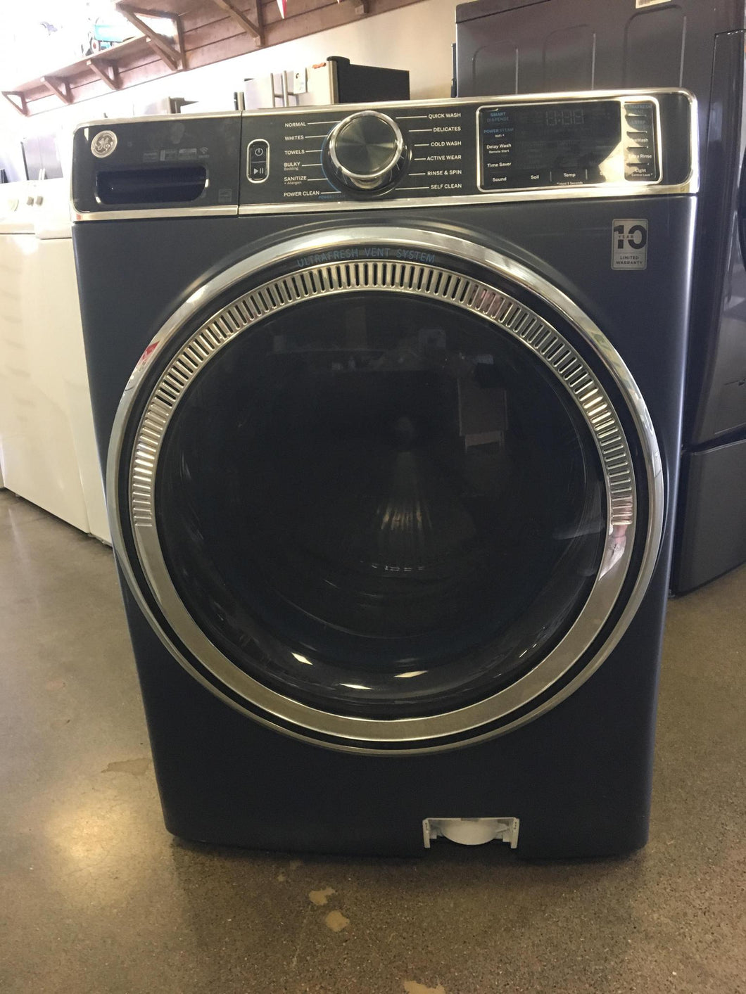 GE Blue Front Load Washer - 2309